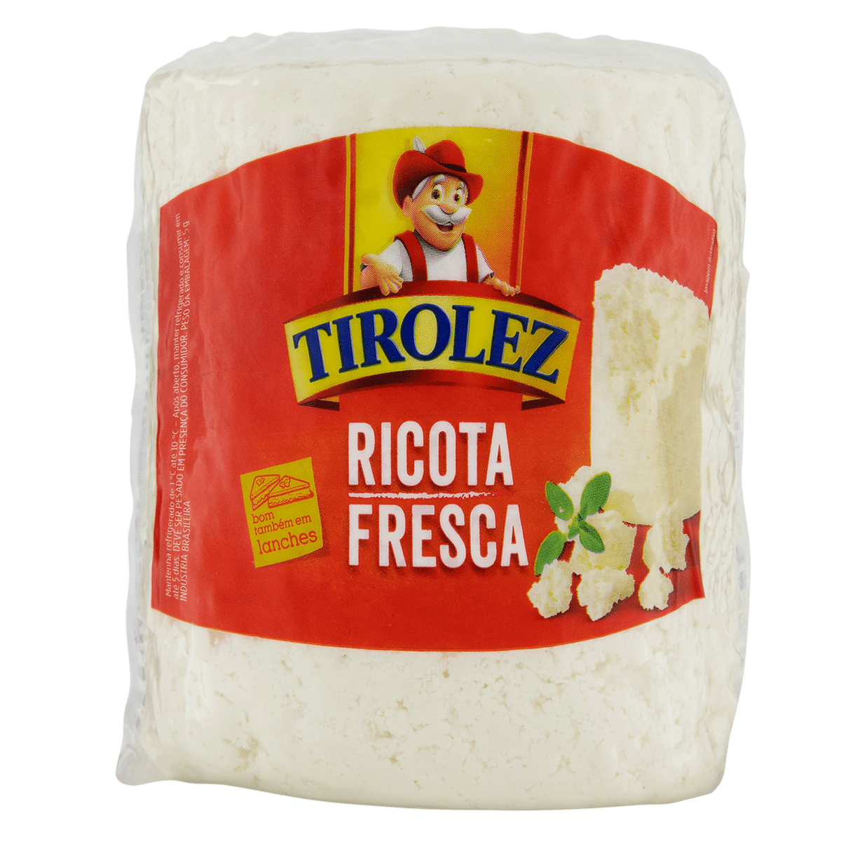 RICOTA FRESCA TIROLEZ GTIN/EAN/UPC 7896030510014 Cadastro de