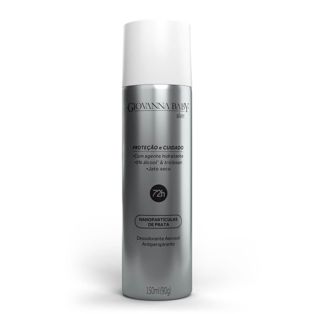 DESODORANTE AEROSSOL ANTIPERSPIRANTE SILVER GIOVANNA BABY 150ML SPRAY