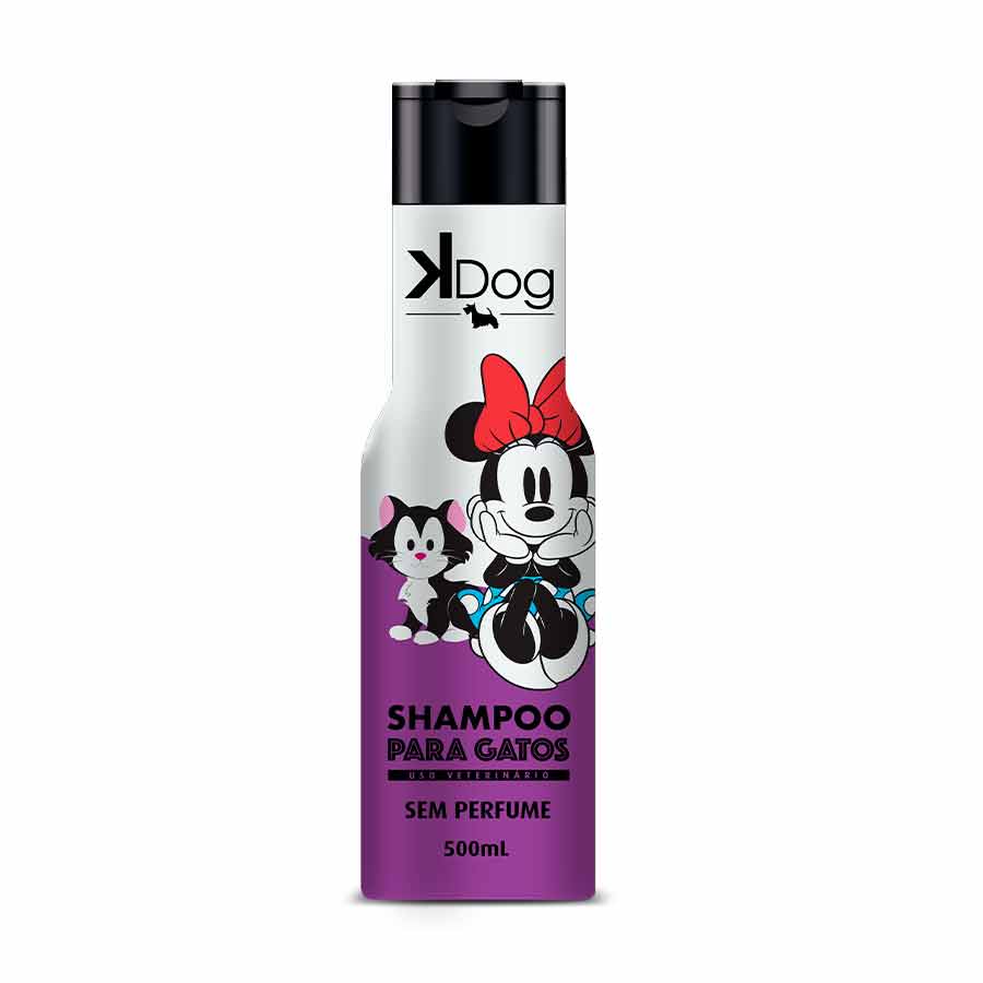 SHAMPOO KDOG DISNEY 500ML P/GATOS GTIN/EAN/UPC 7896183312824