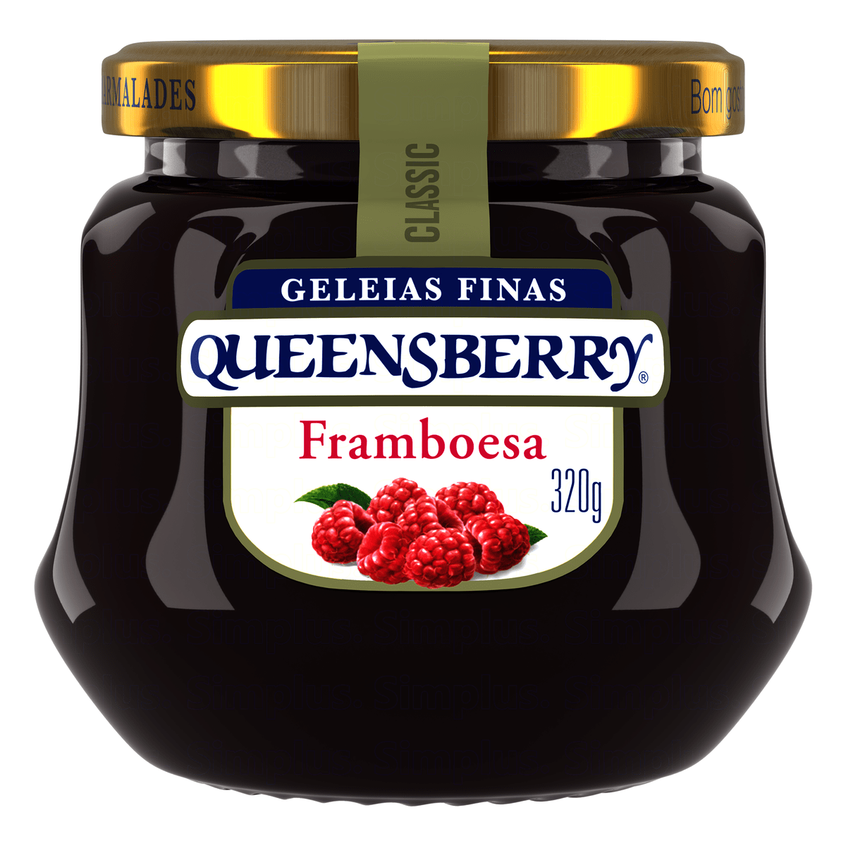 GELEIA FRAMBOESA QUEENSBERRY CLASSIC VIDRO 320G GTIN/EAN/UPC
