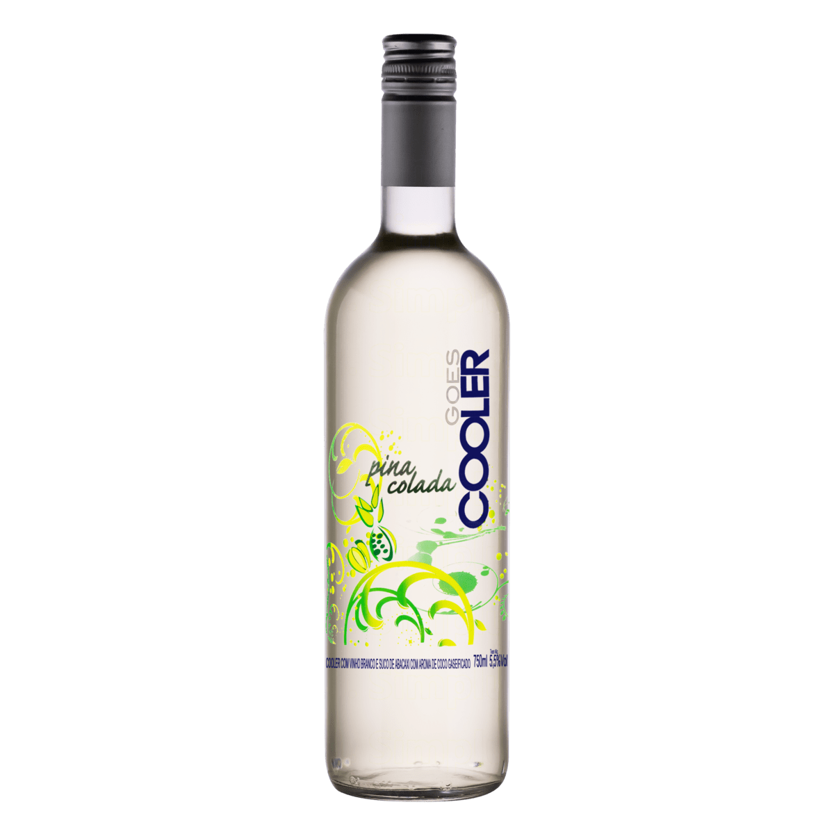 COOLER BRANCO PINA COLADA GÓES GARRAFA 750ML GTIN/EAN/UPC