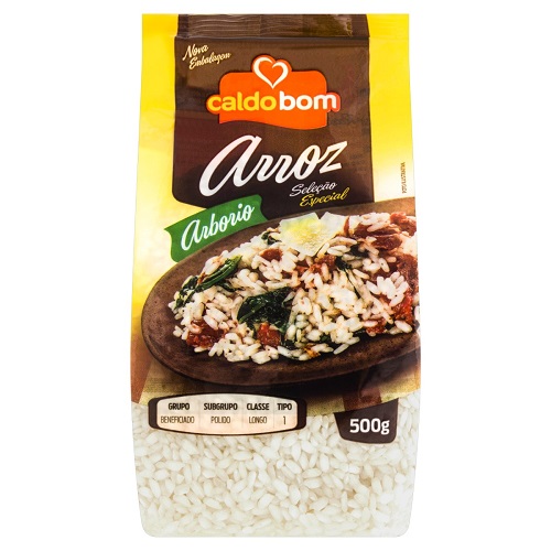 ARROZ ARBÓRIO TIPO 1 CALDO BOM SELEÇÃO ESPECIAL PACOTE 500G GTIN/EAN