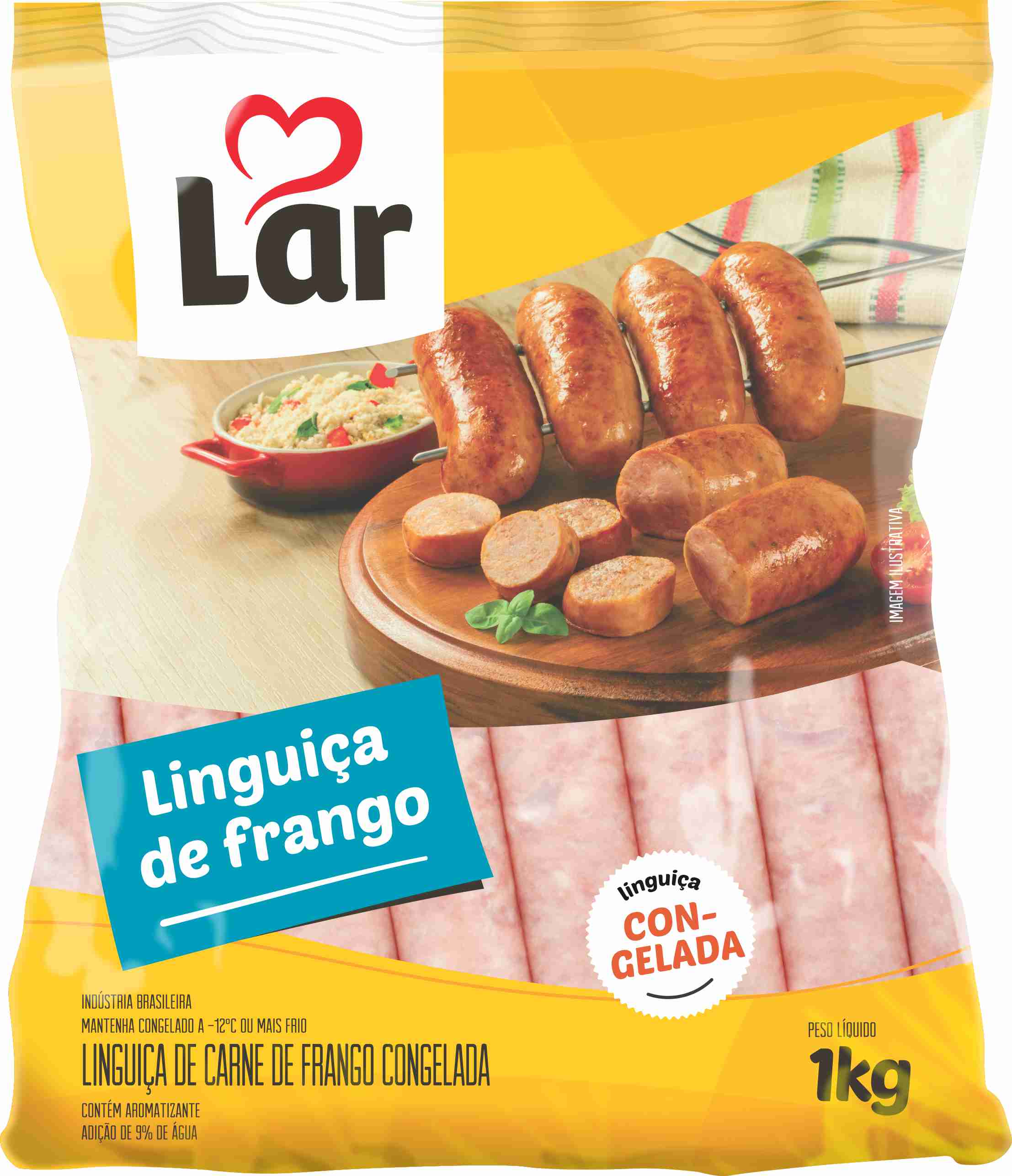 LINGUICA FRANGO LAR KG GTIN/EAN/UPC 7896419722663 Cadastro de