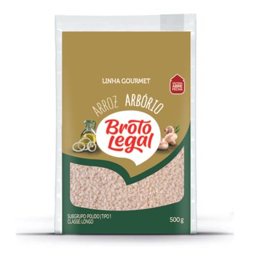 ARROZ ARBÓRIO TIPO 1 BROTO LEGAL GOURMET CAIXA 500G GTIN/EAN/UPC