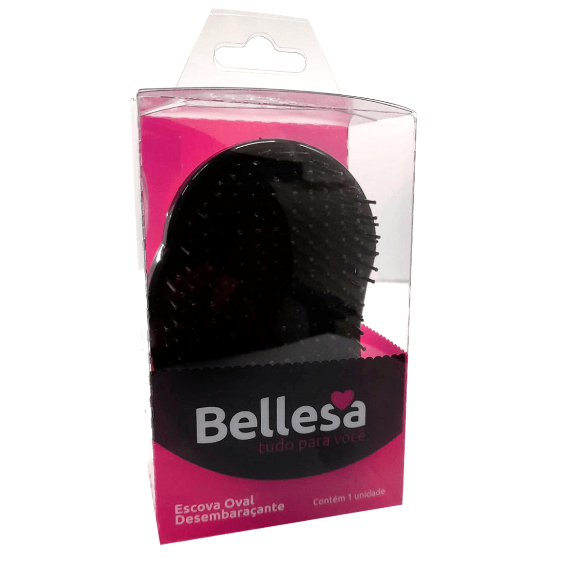 ESCOVA DE CABELO DESEMBARAÇANTE OVAL BELLESA - GTIN/EAN/UPC