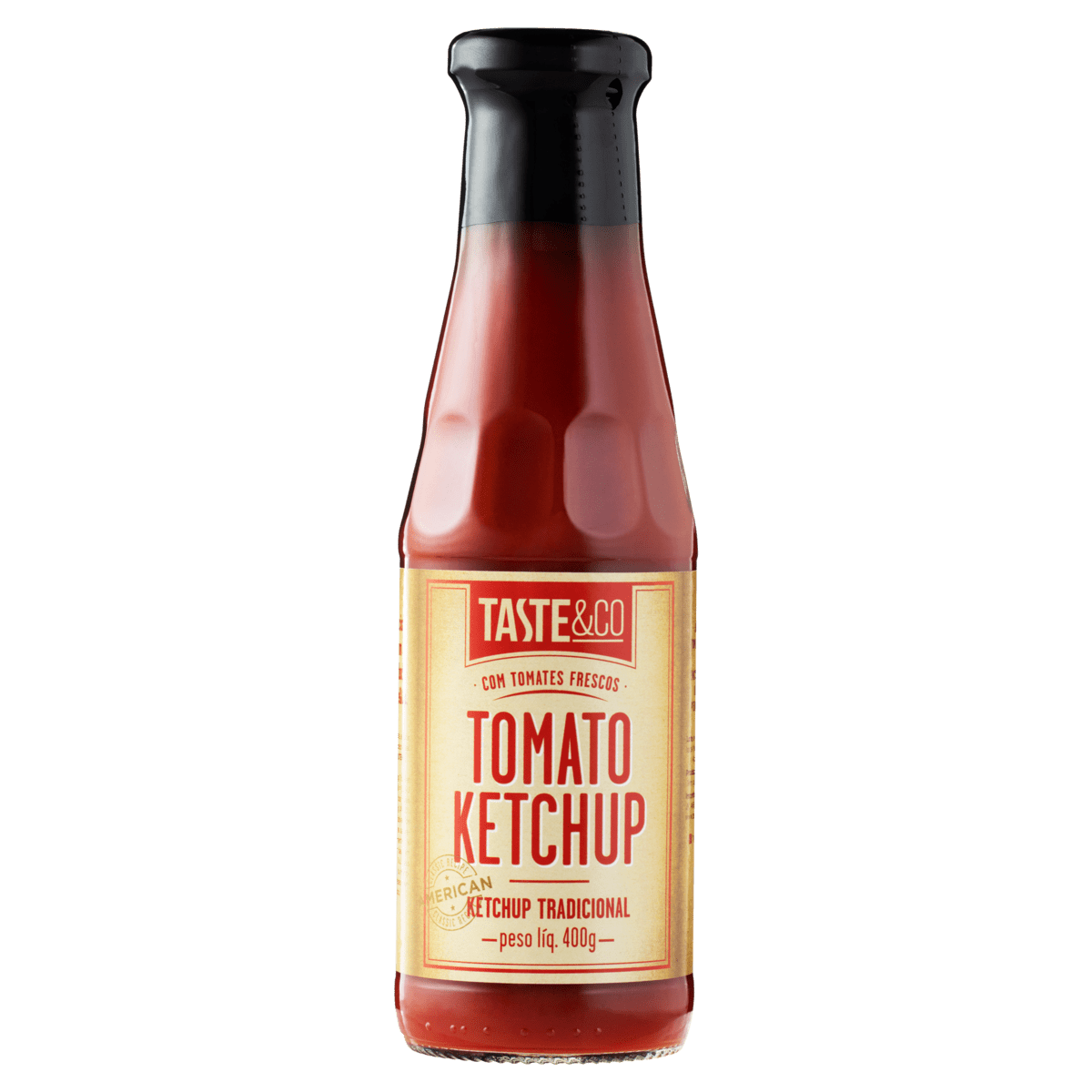 KETCHUP TRADICIONAL TASTE&CO GARRAFA 400G GTIN/EAN/UPC 7898957617609