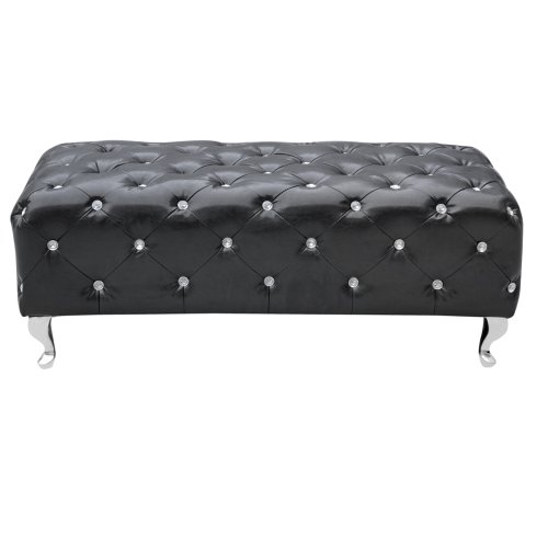 NOVA FURNITURE GROUP 10072BLACK TUFTED BENCH, BLACK GTIN/EAN/UPC