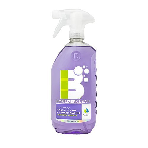 BOULDER CLEAN NATURAL GRANITE AND STAINLESS STEEL CLEANER, LAVENDER
