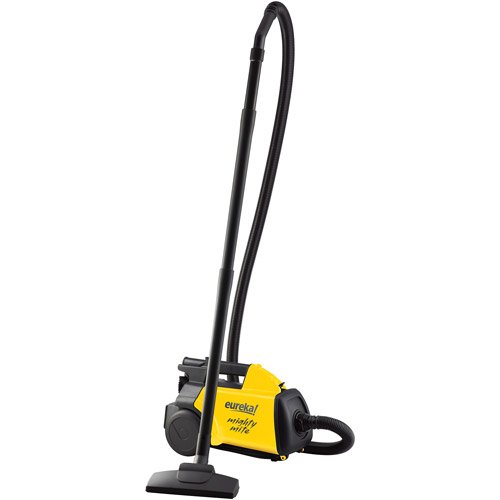 EUREKA MIGHTY MITE CANISTER VACUUM, WITH 12 AMP MOTOR, AND POWERFUL