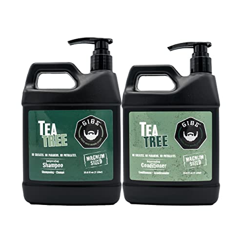 GIBS TEA TREE LITER SET SHAMPOO AND CONDITIONER GTIN/EAN/UPC
