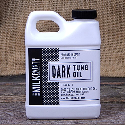 REAL MILK PAINT DARK RAW TUNG OIL 16 OZ. GTIN/EAN/UPC 813292020065