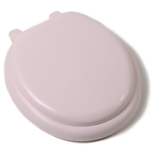 DELUXE SOFT SEAT, ROUND, PINK COMFORT SEATS TOILET SEAT REPAIR C3B5R2
