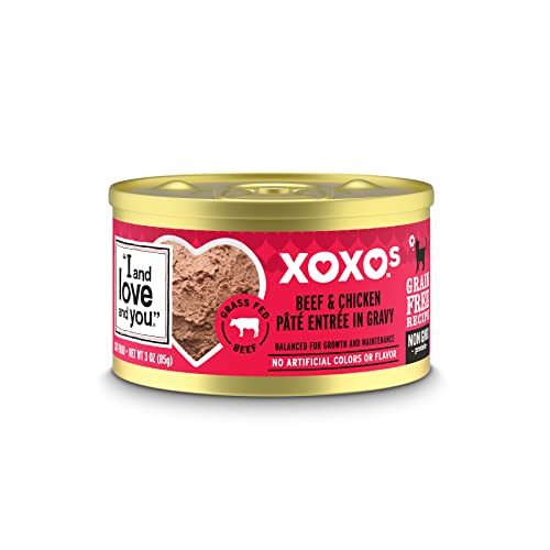 I AND LOVE AND YOU XOXOS BEEF & CHICKEN PATE GRAIN FREE CANNED CAT