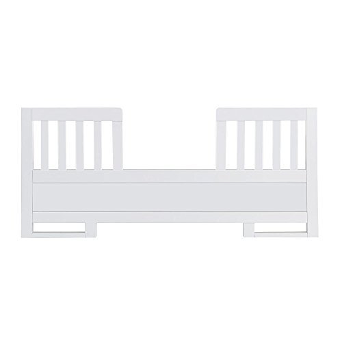 KARLA DUBOIS BABY TODDLER BED CONVERSION RAIL KIT, PURE WHITE FINISH