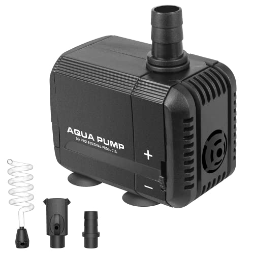 SIMPLE DELUXE 8W 210GPH SUBMERSIBLE WATER PUMP FOR POND AQUARIUM HYDROPONICS FISH TANK FOUNTAIN