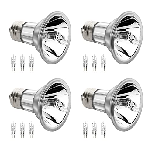 SIMPLE DELUXE 4PACK REPTILE UV BULB 75W, UVA & UVB FULL SPECTRUM SUN