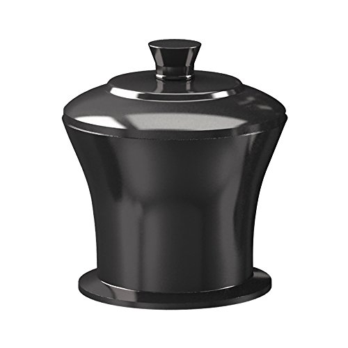 NU STEEL THE TATARA GROUP'S MIDNIGHT COTTON SWAB/COTTON CONTAINER