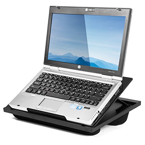 HALTER LAP DESK LAPTOP STAND WITH 8 ADJUSTABLE ANGLES AND DUAL