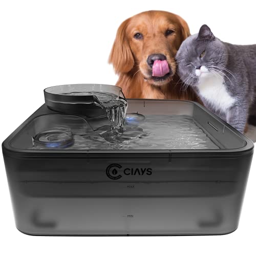 CIAYS 236OZ/7L PET WATER FOUNTAIN ULTRALARGE CAPACITY CAT WATER