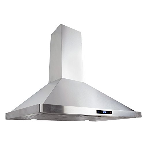 COSMO 36 IN. DUCTED WALL MOUNT RANGE HOOD, LCD DISPLAY TOUCH CONTROL