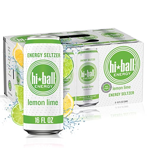 HIBALL CLEAN ENERGY SELTZER WATER, CAFFEINATED SPARKLING WATER MADE WITH VITAMIN B12 AND VITAMIN