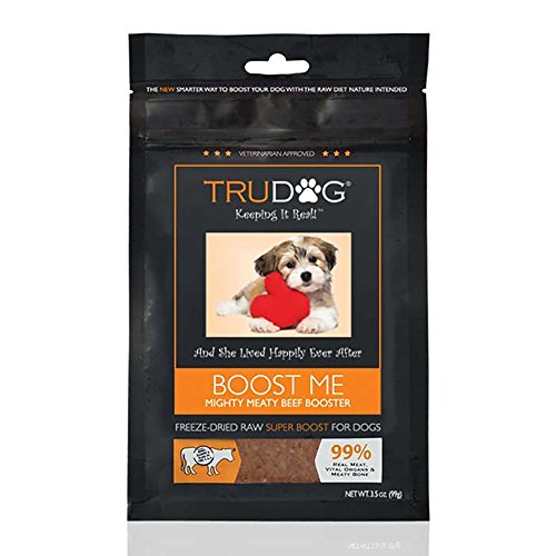 ALL NATURAL DOG FOOD ENHANCER BOOST ME MIGHTY MEATY BEEF BOOSTER (3
