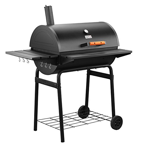 ROYALGOURMET CLASSIC BARREL CHARCOAL GRILL, 30 L GTIN/EAN/UPC
