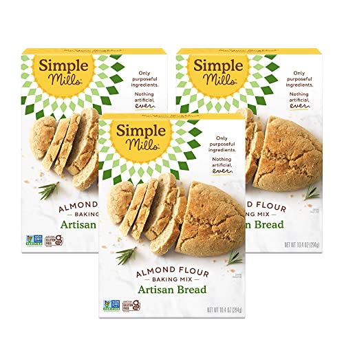 SIMPLE MILLS ARTISAN BREAD MIX (PACK OF 3), 9.5 OUNCE BOXES GTIN/EAN