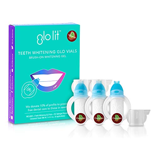 GLO SCIENCE GLO BRILLIANT 3 PACK TEETH WHITENING GEL TREATMENT KIT FOR