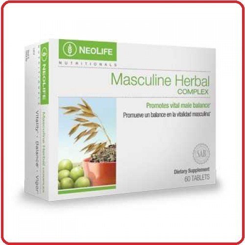 MASCULINE HERBAL COMPLEX (60 PL. BLEND OF HERBS TO HELP MEN MAINTAIN AN
