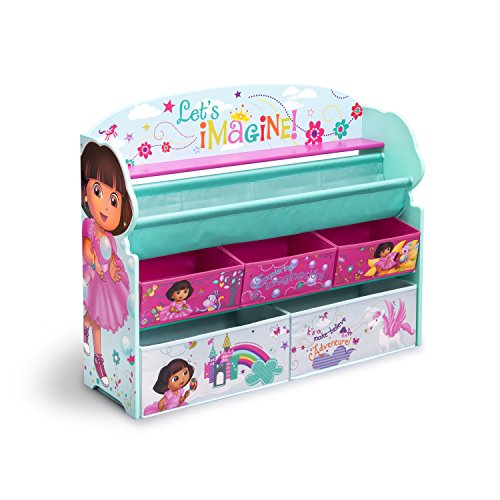 DELTA CHILDREN DELUXE BOOK & TOY ORGANIZER, NICK JR. DORA THE EXPLORER GTIN/EAN/UPC