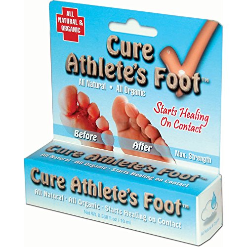 CURE ATHLETES FOOT RINGWORM JOCK ITCH MAXIMUM STRENGTH ALL NATURAL