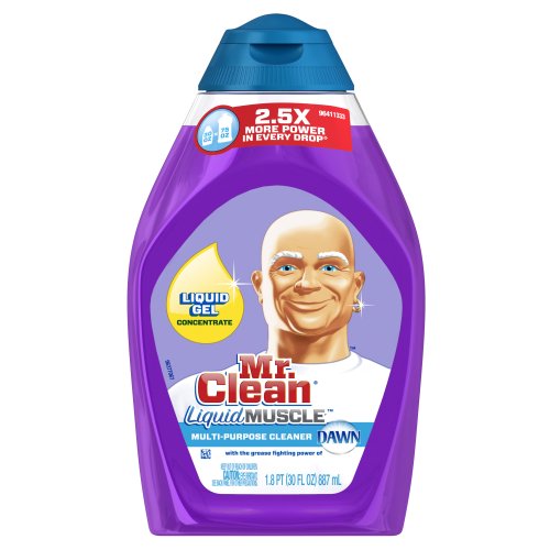 MR. CLEAN LIQUID MUSCLE ALL PURPOSE SURFACE CLEANER WITH THE GREASE