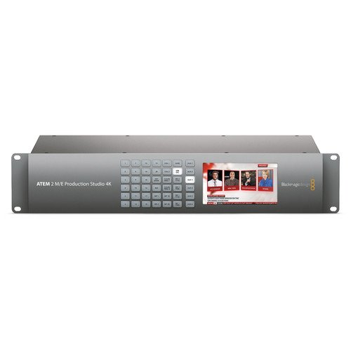 BLACKMAGIC DESIGN ATEM 2 M/E PRODUCTION STUDIO 4K, 4 UPSTREAM & 2