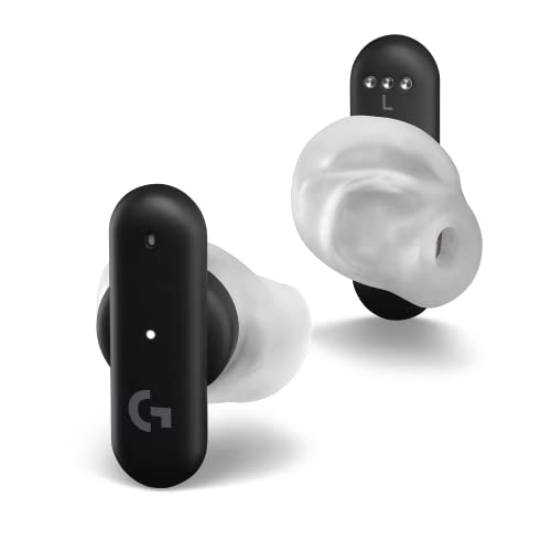 LOGITECH G FITS TRUE WIRELESS GAMING EARBUDS, CUSTOM MOLDED FIT