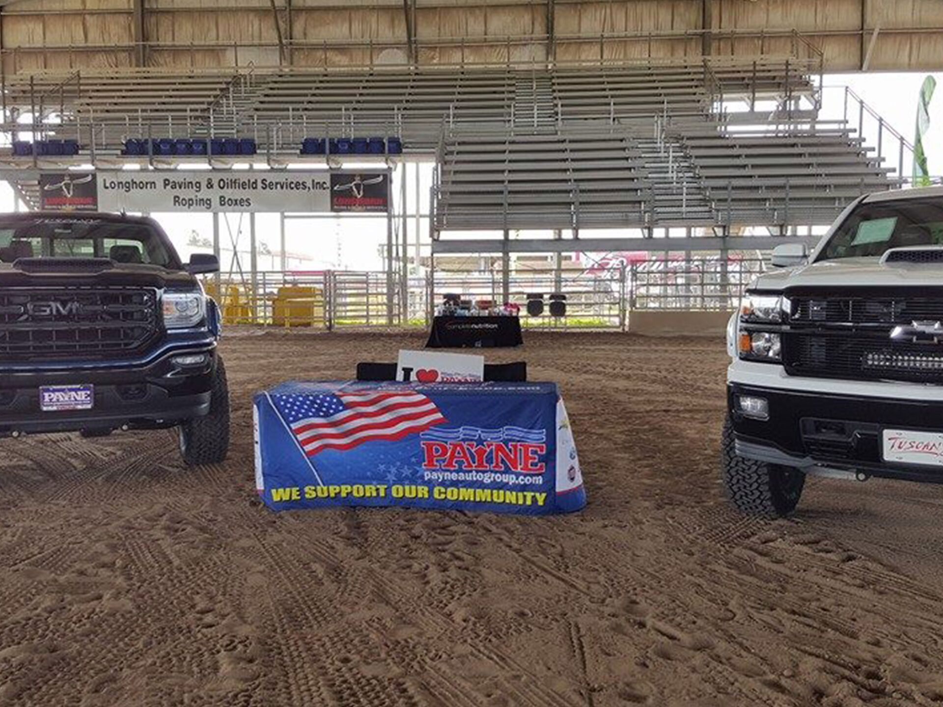 Payne Auto Group Rodeo Arena Rio Grande Livestock Show Grounds in