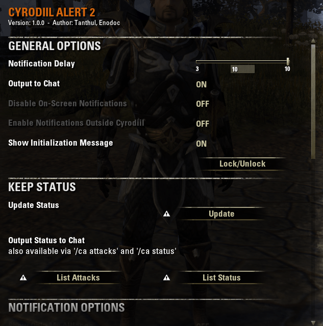 Cyrodiil Alert 2 Keep Status and Campaign Queue PvP Elder Scrolls