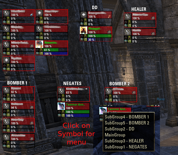 Taos Group Tools Group, Guild & Friends Elder Scrolls Online AddOns