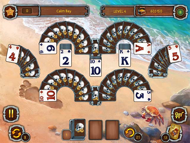 Piraten Solitaire 3 > iPad, iPhone, Android & PCSpiel Big Fish