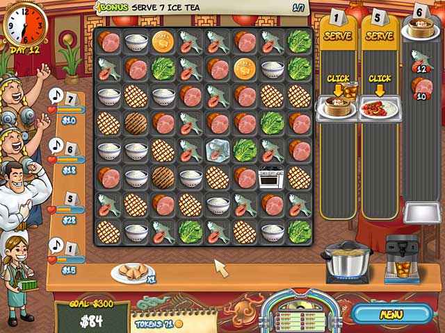 Download Restaurant Rush Game Match 3 Games ShineGame