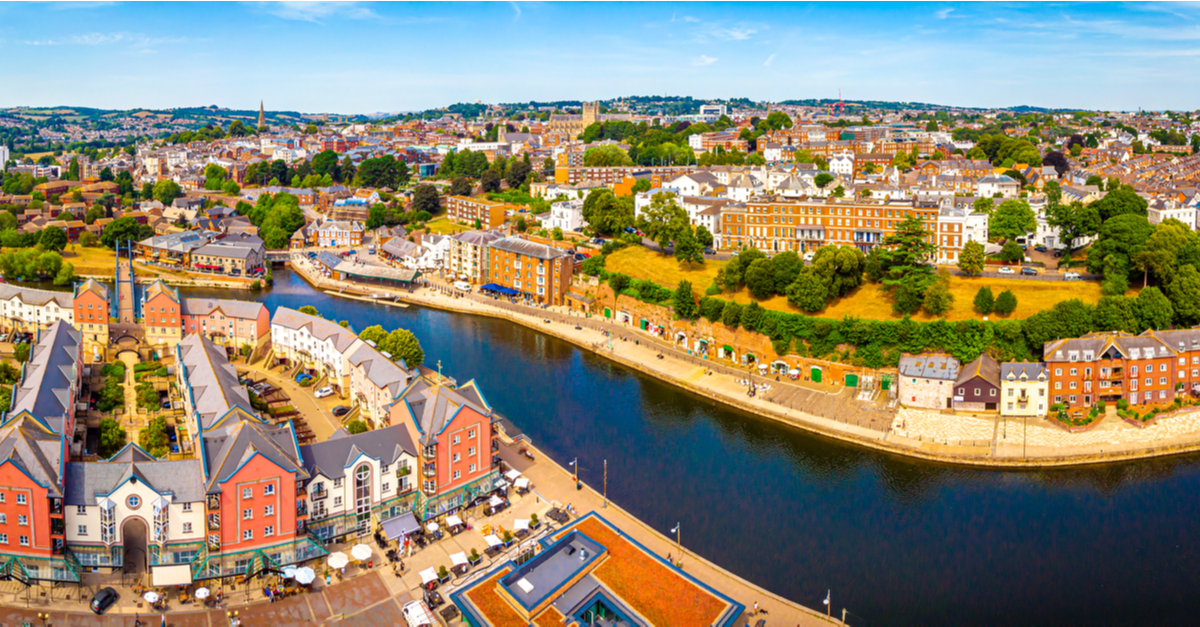 Exeter to London flights from £12 Omio