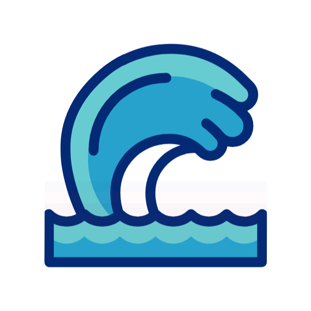 Wave Animated Icon Free entertainment Animated Icon