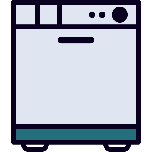 Empty Dishwasher Clipart