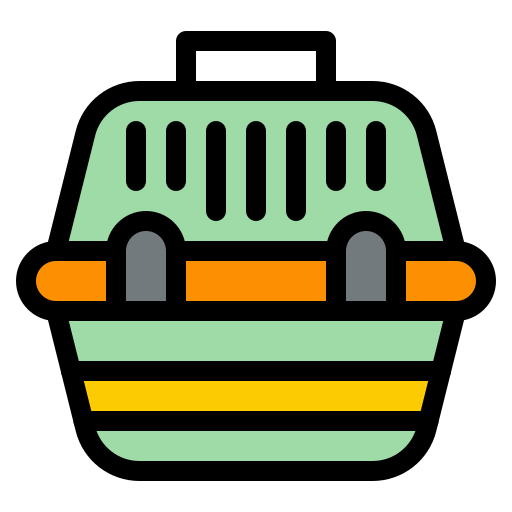 Cat carrier Free travel icons