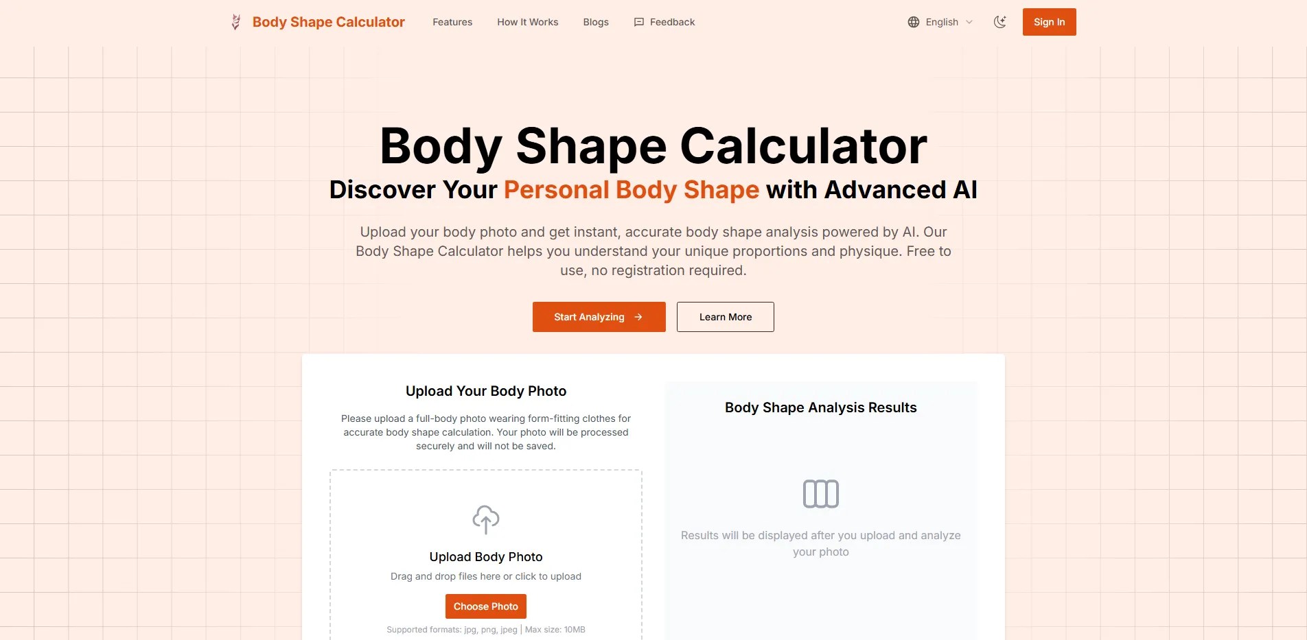 AI Body Shape Calculator Discover Your Unique Shape Creati.ai