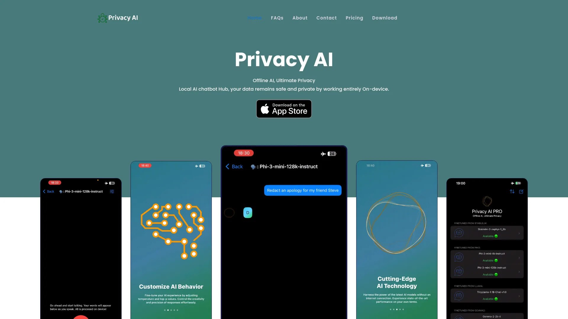 Privacy AI Secure Offline AI Chatbot Creati.ai