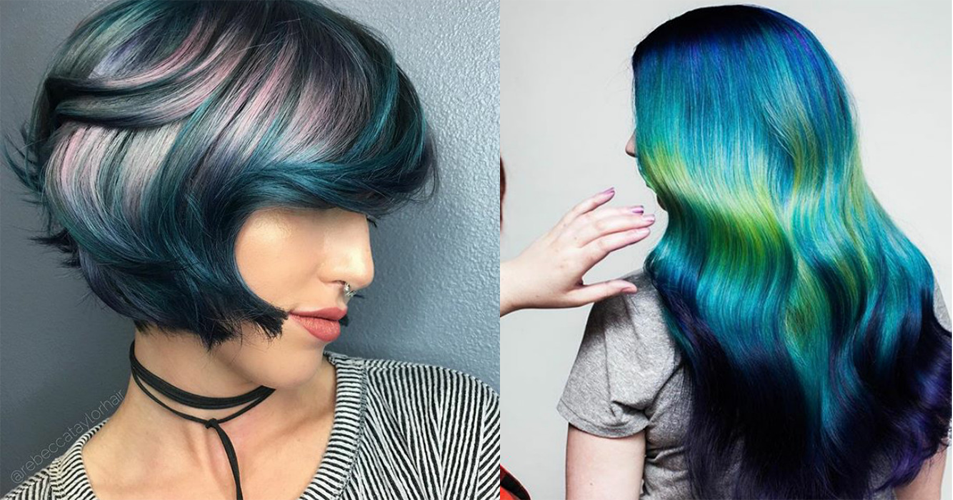 Shine Line, Tren Warna Rambut Terbaru Ala Unicorn yang Viral di