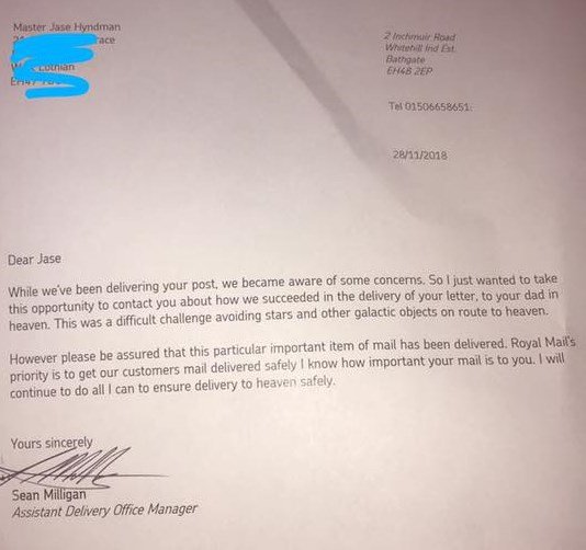 Demi Ucapkan Ulang Tahun, Bocah ini Kirim Surat buat