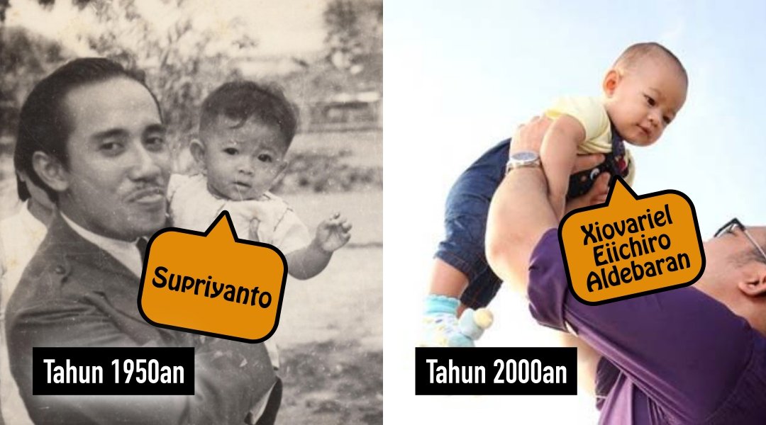 Tren Nama Bayi di Indonesia, Makin Susah Dieja Makin Keren