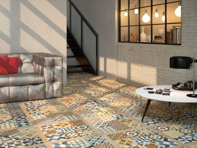 Melirik Keunikan 12 Interior Rumah Berhiaskan Ubin Etnik. Tampak Kuno Namun  Eksentrik